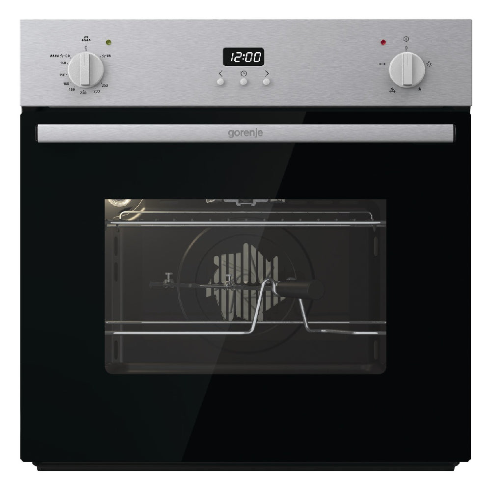 Gorenje Built-In Gas Oven 60 Cm 54 Liters Black BOG6632E01X. Gorenje Built-In Gas Oven 60 Cm 54 Liters Black BOG6632E01X.